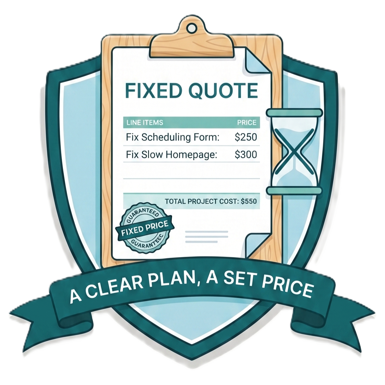 Fixed Quote conceptual graphic